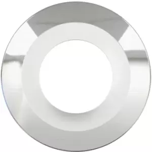 Image of Luceco F Type Bevelled Bezel - Brushed Steel