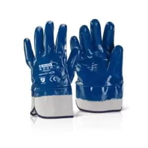 Image of Nitrile s/cuff f/c h/w blue 09 - Blue - Blue - Click