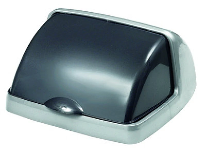 Image of ADDIS 50L ROLLTOP BIN LID METALLIC