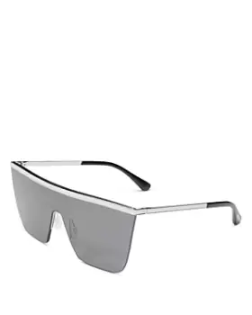 Image of Jimmy Choo Leah Shield Sunglasses, 99mm