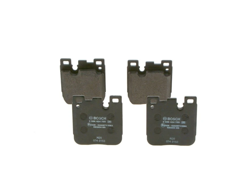 Image of Brake pad set Bosch 0 986 424 755