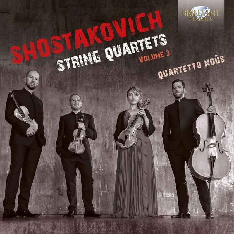 Image of Dmitri Shostakovich Shostakovich: String Quartets - Volume 3 (CD) Album