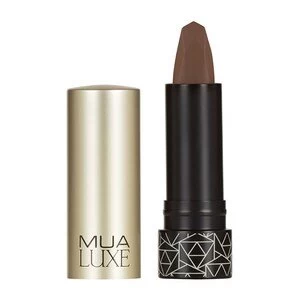 image of MUA Luxe Velvet Matte Lipstick no.2 Brown