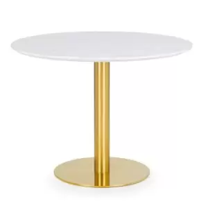 image of Julian Bowen Palermo Round Pedestal Dining Table