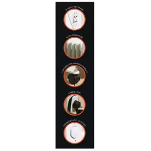 Image of Daewoo HEA1175GE 1000W Oil Filled Radiator in White