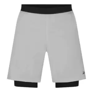 image of Reebok 2-1 Shorts - Grey