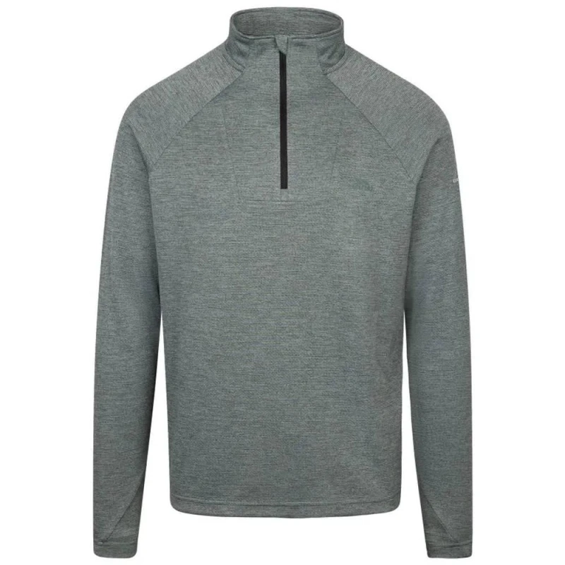 Image of Trespass Trespass Men Valin Long-Sleeved Top in Bottle Green Size: Small Bottle Green S Male 5063693882822