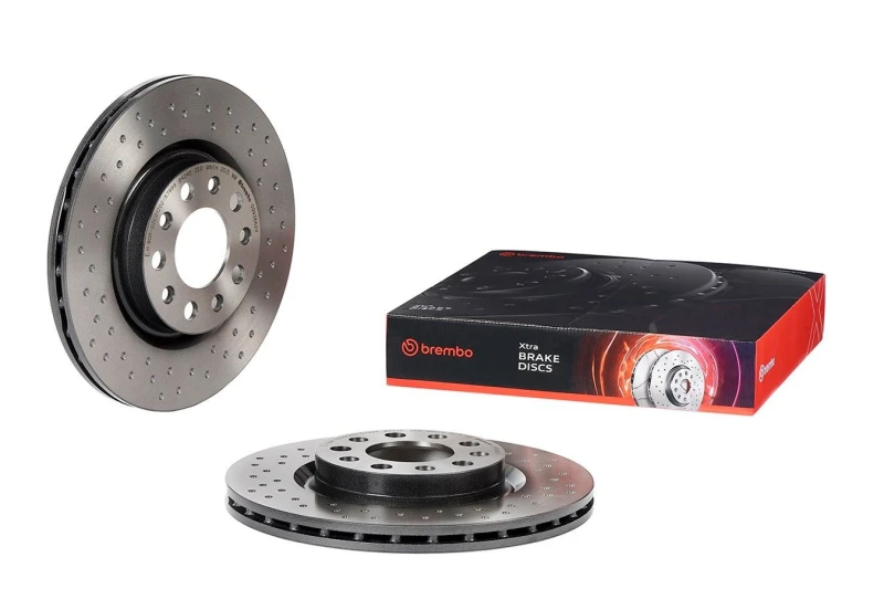 Image of BREMBO Brake disc BREMBO 09.9366.2X