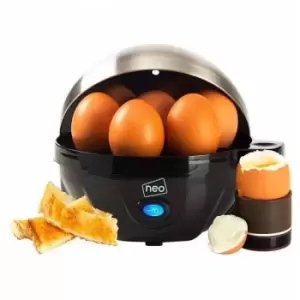 image of Neodirect - Neo Stainless Steel Electric Egg Boiler Poacher and Steamer