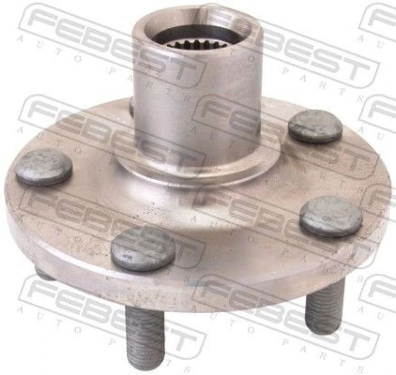 Image of FEBEST 0182-AZT220F Wheel Hub Front Axle, without wheel bearing Wheel Hub (653)