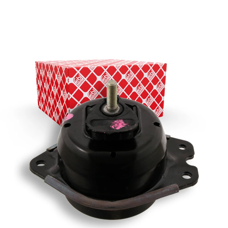 Image of FEBI BILSTEIN 29602 Engine mount Right, Hydro Mount Elastomer Engine Mounting (247)