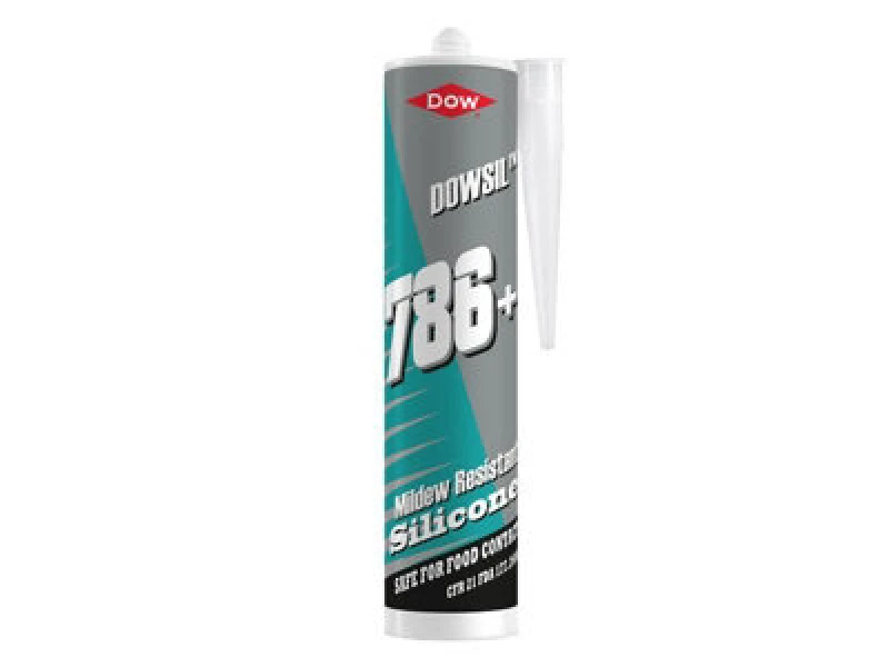 Image of Dowsil 8010247/c03 786+ Silicone Sealant Clear 310C Dow8010247