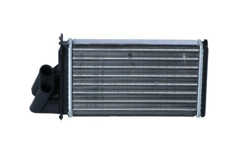 Image of NRF 50577 Heat Exchanger with pipe, with fastening/mounting material Aluminium Heat Exchanger,interior heating (467)