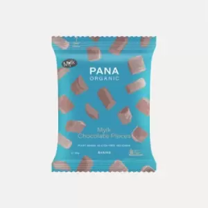 Image of Pana Chocolate Mylk Chocolate Baking Pieces 135g - Vegan, Organic, GF