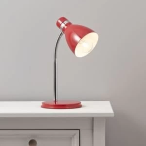 Image of Shelley Red Desk Lamp