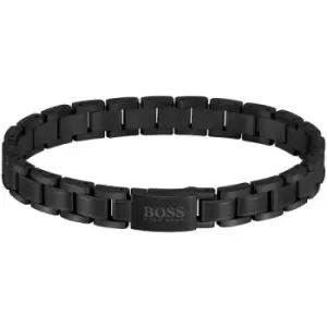 Image of Mens Boss Plated Stainless Steel METAL LINKS ESSENTIALS Metal Links Essentials