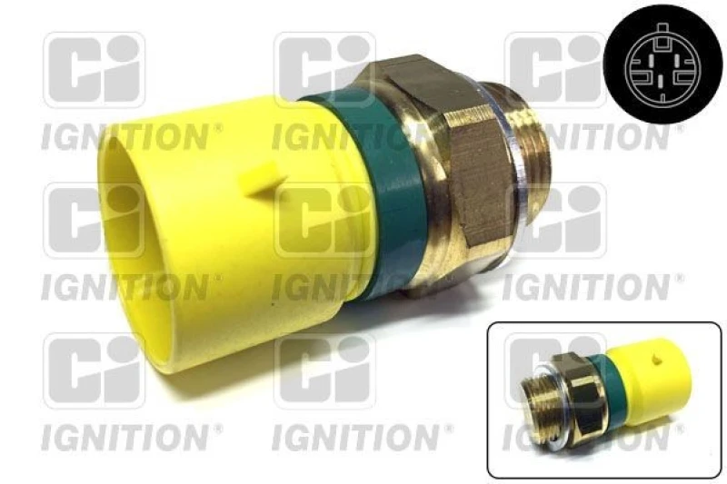Image of QUINTON HAZELL Temperature Switch, radiator fan QUINTON HAZELL XEFS249