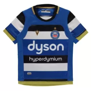 Image of Macron Bath Home Replica Jersey Juniors - Blue