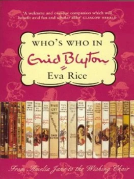 Image of Whos Who in Enid Blyton by Eva Rice Paperback