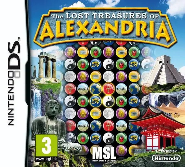 image of The Lost Treasures of Alexandria Nintendo DS Game