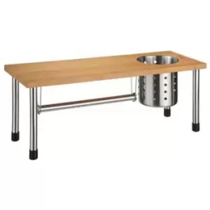 Image of 5Five Kitchen Shelf With Tool & Kitchen Roll Holder