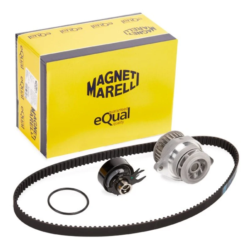 Image of MAGNETI MARELLI Water pump and timing belt kit MAGNETI MARELLI 132011160024