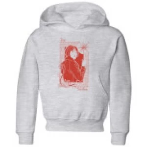 Image of Fantastic Beasts Tina Goldstein Kids Hoodie - Grey - 11-12 Years