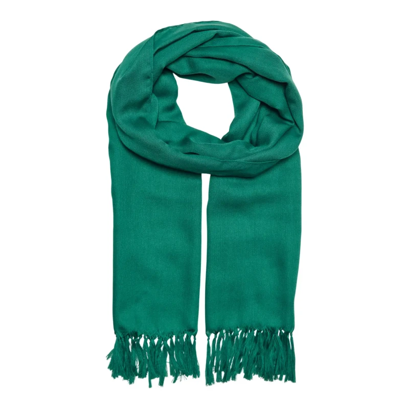 Image of Only womens fringed scarf Only Onlkyra Vert Female TU