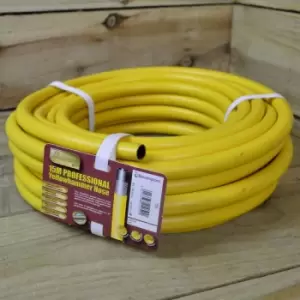 image of 15m Pro Gold Yellow Hammer Professional Garden Hose Pipe