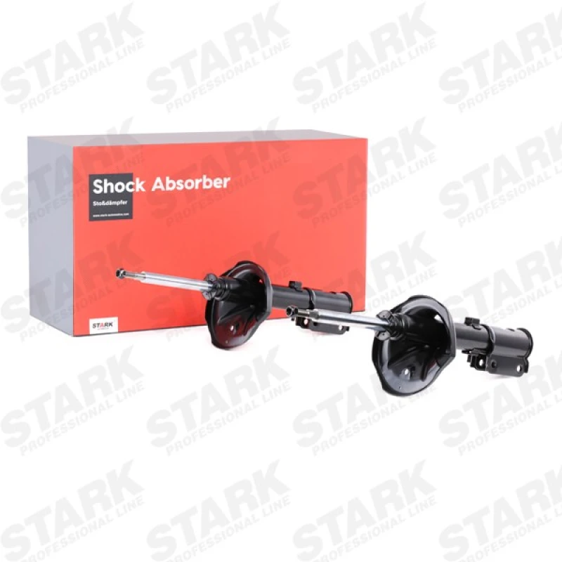 Image of STARK SKSA-0133260 Shock absorber Front Axle, Gas Pressure, Twin-Tube, Suspension Strut, Top pin Shock Absorber (854)