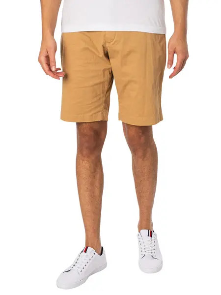Image of Tommy Hilfiger Harlem Chino Shorts Classic Khaki 30W