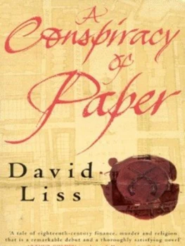 Image of A Conspiracy of Paper by David Liss Paperback