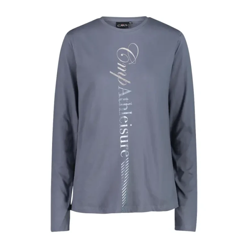 Image of CMP Womens long sleeve T-Shirt CMP Bleu Female 2XS