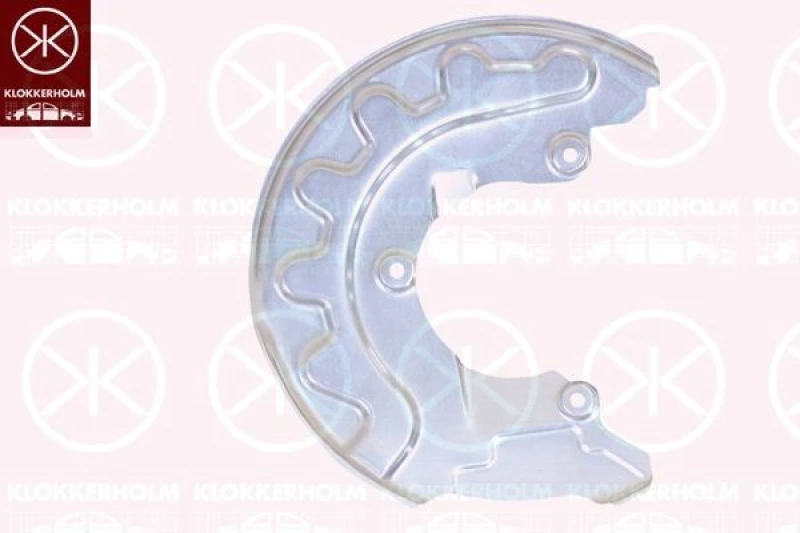 Image of KLOKKERHOLM Brake disc backing plate KLOKKERHOLM 7516378