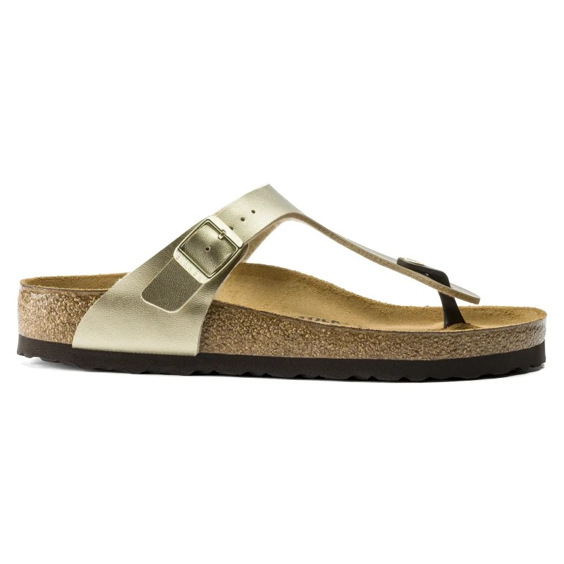 Image of Birkenstock Womens sandals Birkenstock Gizeh Birko-Flor Dore Female 41