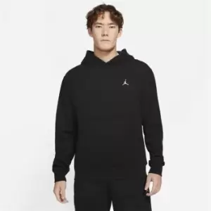 Image of Air Jordan Essentials Mens Fleece Pullover Hoodie - Black