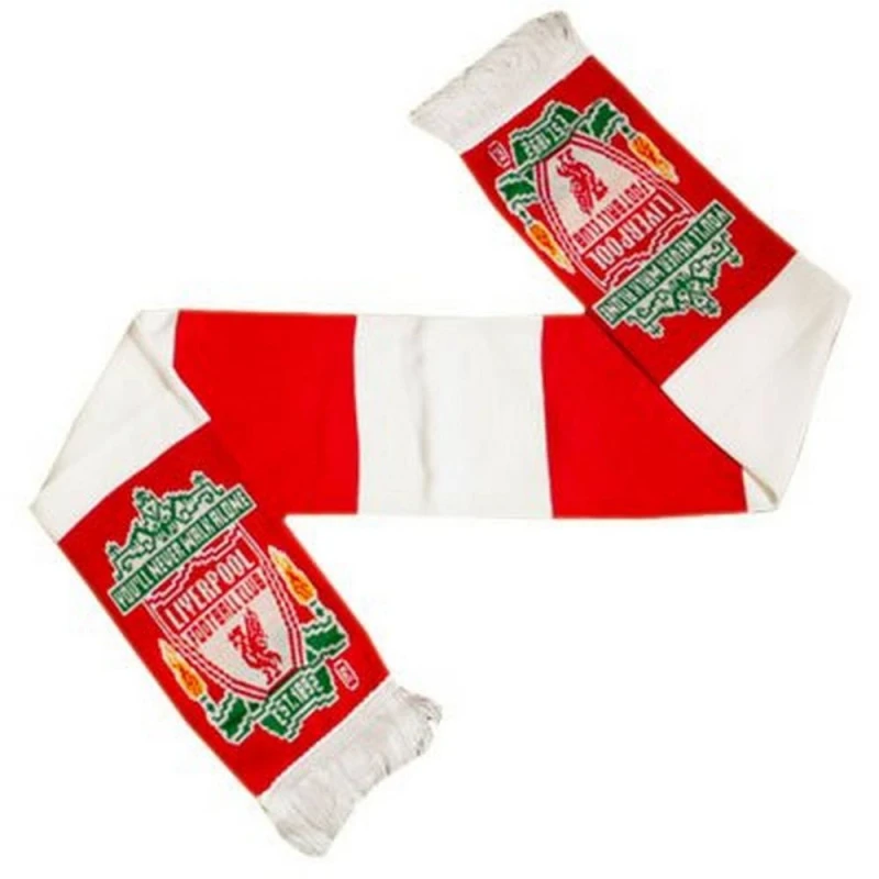 Image of Liverpool FC Mens Official Football Bar Scarf in Red Red Male One Size