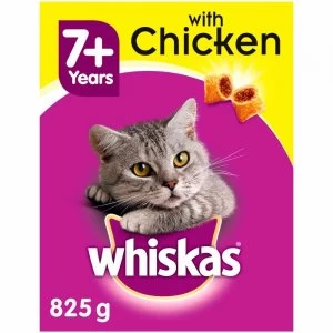 Whiskas 7+ Adult Dry Cat Food With Chicken 800g