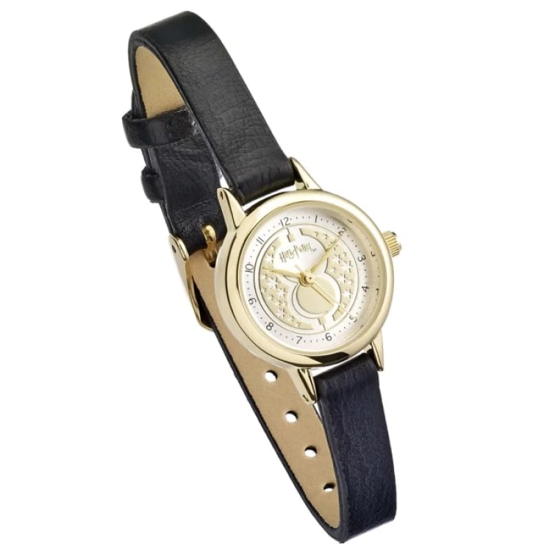 Image of Harry Potter Harry Potter Time Turner Black Leather Strap Watch