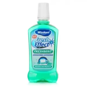 image of Wisdom Fresh Effect Freshmint Mouthwash