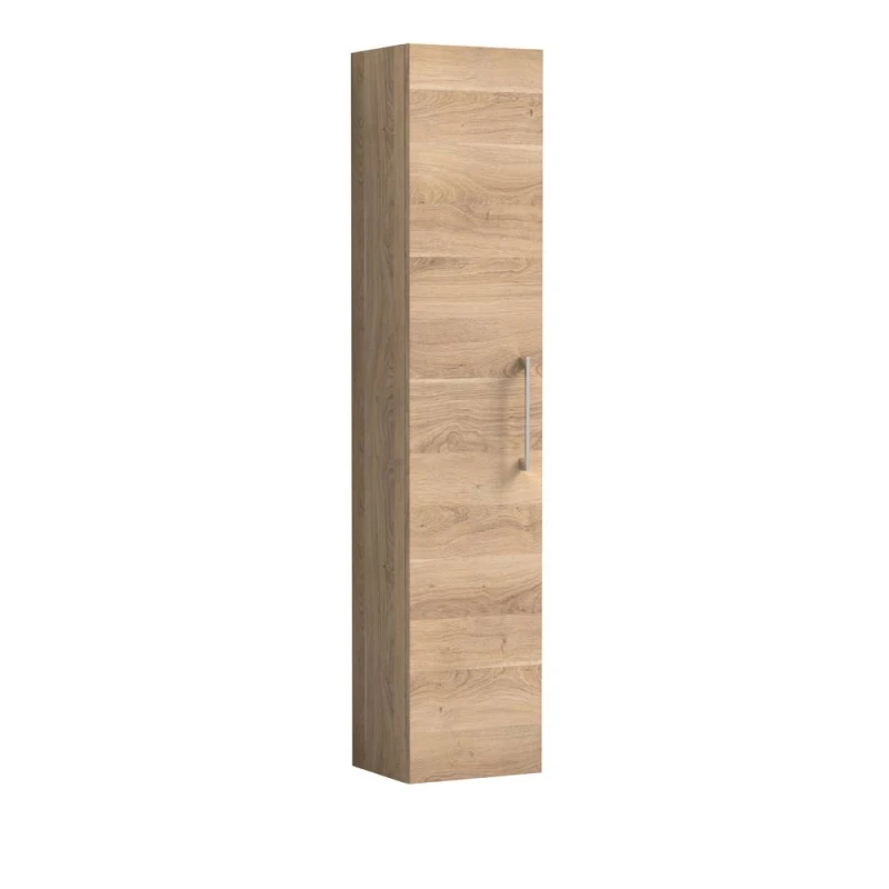 Image of Balterley 300 mm Tall Wall Hung Unit, Bleached Oak Finish in Brown Brown Unisex