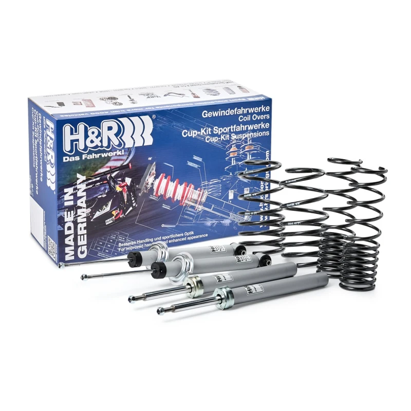 Image of Suspension kit, coil springs / shock absorbers H&R 40846-1