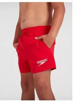 Image of Speedo Boys Essential 13" Watershort - Red, Size XL