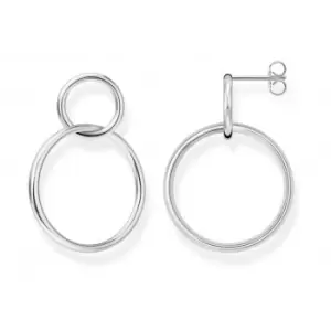 image of Sterling Silver Circles Earrings H2097-001-21