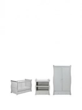 East Coast Nebraska Cot Bed, Dresser & Wardrobe