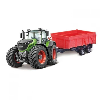 Image of Burago Tip Tractor - Fendt