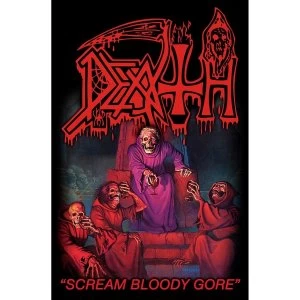 Image of Death - Scream Bloody Gore Textile Poster
