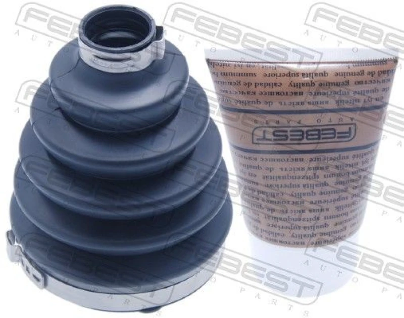 Image of FEBEST 2117P-CA223 CV Boot Wheel Side, PVC PVC Bellow,drive shaft (194)