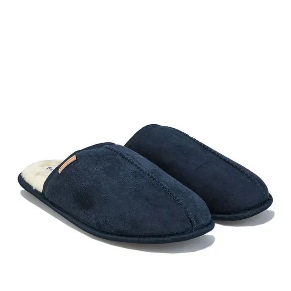 Ben Sherman Country Club Mule Slippers - Blue 7