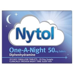 Image of Nytol One-A-Night Tablets - 20 Tablets